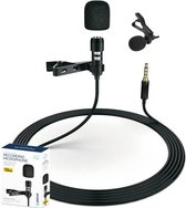 Platinet omni-directionele microfoon met clip en pop-filter, kabel 1,5 m