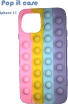 Iphone 11- Pop it - Fidget - Hoesje - Case - Toys