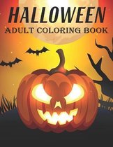 Halloween Adult Coloring Book