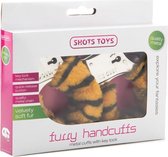 Furry Handcuffs - Tiger - Handcuffs - Cuffs