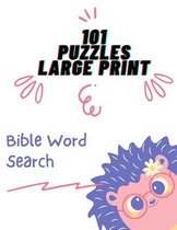 Bible Word Search 101 Puzzles Large Print: Activity Books for kids