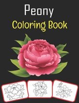 Peony Coloring Book