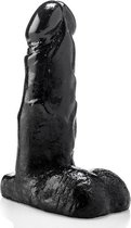 XXLTOYS - Aram - Dildo - 14 X 4.5 cm - Black - Uniek Design Realistische Dildo – Stevige Dildo – voor Diehards only - Made in Europe
