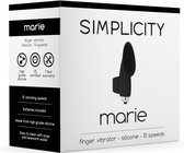 MARIE Finger vibrator - Black - Finger Vibrators