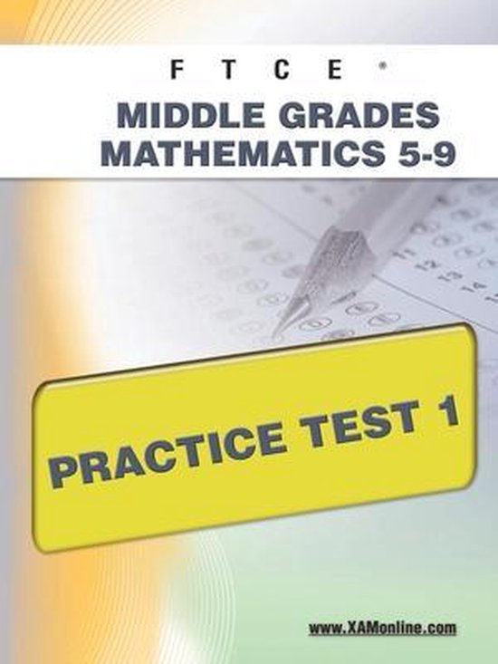 FTCE Middle Grades Mathematics 5-9 Practice Test 1 - cover