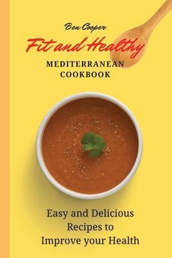 Fit and Healthy Mediterranean Cookbook - cover