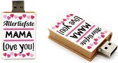 Bedrukte boek usb stick 32gb moederdag cadeautjes model 1038 – jij bent allerliefste mama, beste mama, cadeau voor moeder, cadeau moeder, cadeau moederdag, cadeau voor mama,