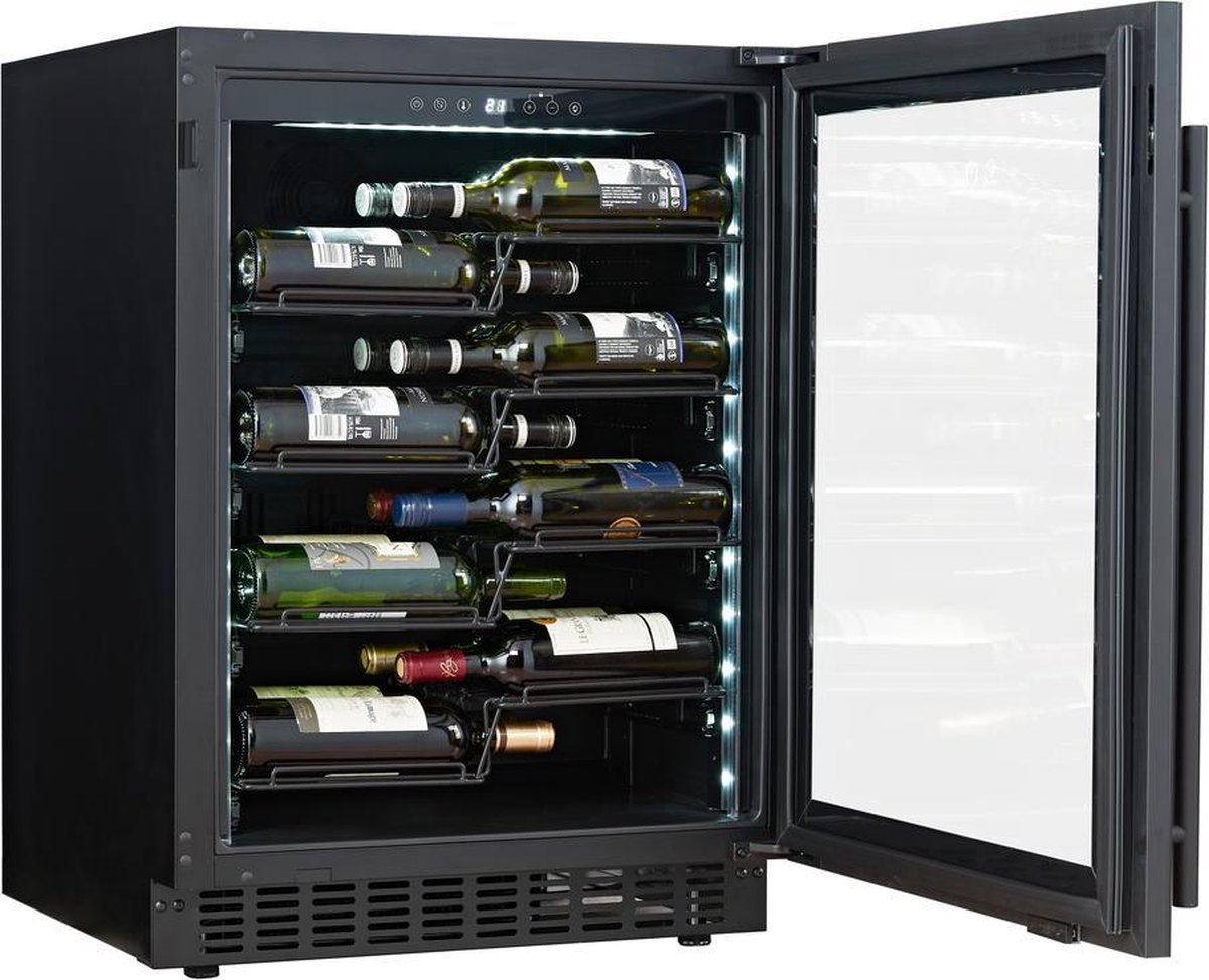 Le Chai PRO360M Wijnkoelkast 36 Flessen met Slot en LED - afbeelding 3