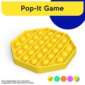 Must-Have for Kids® | Pop It "Geel" Achthoek - Pop It Fidget Toy - Fidget Toys - Fidget Toy