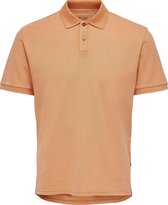 ONLY & SONS ONSPAGE SLIM WASHED POLO Heren Poloshirt - Maat S