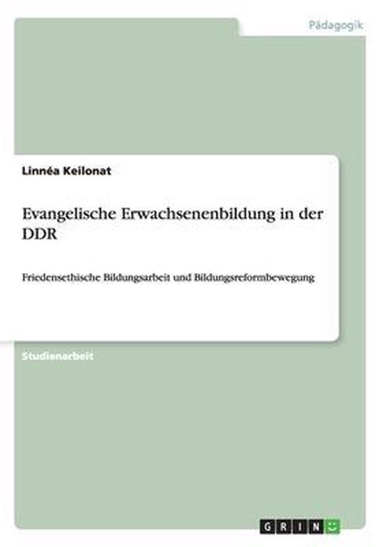 Evangelische Erwachsenenbildung in der DDR - cover