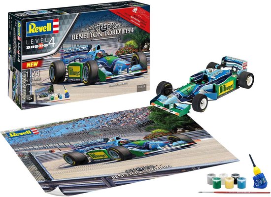 Oh Het strand vrijgesteld Benetton B194 - Verstappen / Schumacher - Revell 05689 modelbouw pakket)  1:24 | bol.com