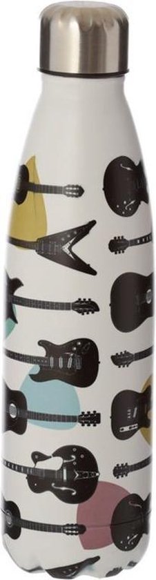 bouteille d'eau / bouteille en métal, image de guitare. PUCKATOR | bol.com