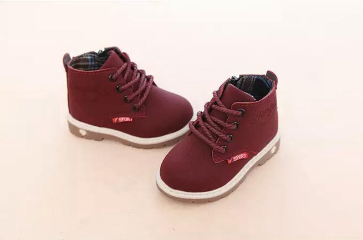 Stoere veterboots kids (28-35) | Goedkope kinderschoenen |  goedkopeschoenen.com