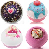 The Delicious Treats - Bath Blaster Set (4 Stuks)
