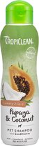 TropiClean Papaya & Coconut Hondenshampoo & Conditioner  - 355ml