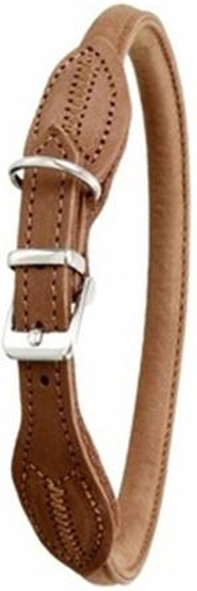 Karlie Buffalo Hundehalsband „Waidmannsheil“ – Weiches Büffelleder, Grün-schwarz, Verstellbar