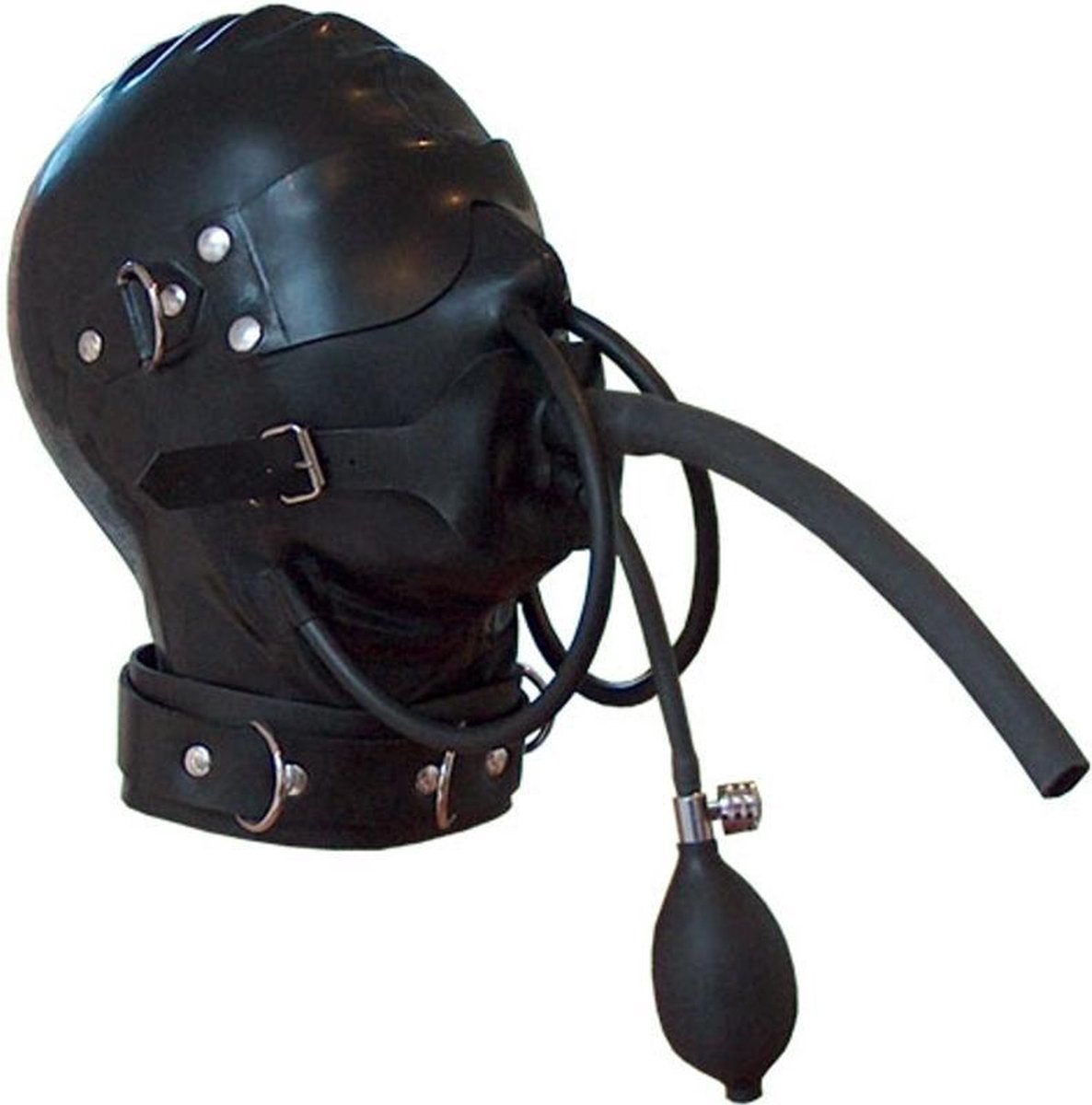 Mister b rubber bondage masker Medium