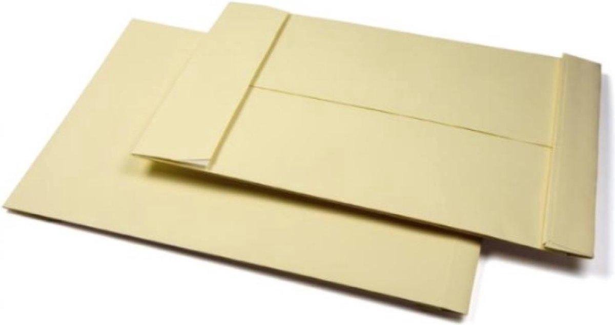 Monsterzak Creme 230x350x38 mm per 25 stuks