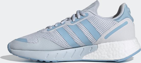 adidas ZX 1K Boost W Dames Sneakers - Halo Blue/Clear Blue/Ftwr White - Maat 38 2/3 - adidas