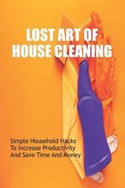 Lost Art Of House Cleaning: Simple Household Hacks To Increase Productivity And Save Time And Money
