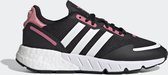 Adidas ZX 1K Boost W - Maat 38 - Dames Sneakers - Core Black/Ftwr White/Hazy Rose