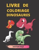 Livre de coloriage Dinosaures: pour les enfants de 2 à 11 ans - garçons et filles - 50 pages uniques à colorier - Grand format 21X27 cm