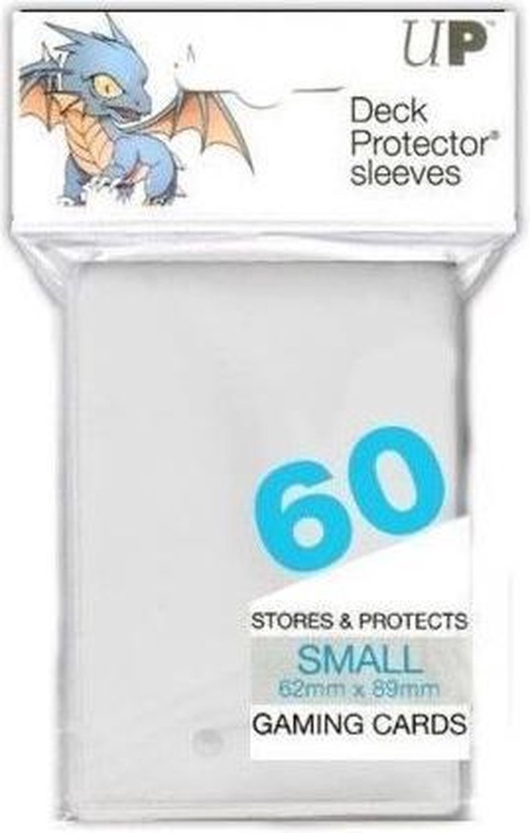 Speelgoed | Kaartspel - Sleeves Small Clear 60 D10