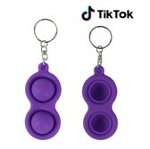 Simple Dimple Sleutelhanger - Pop It Toy - Fidget Toy - Sensomotorisch - DE Trend op TikTok