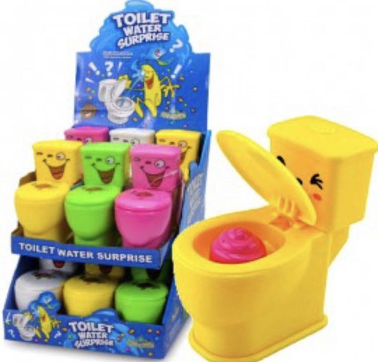Toilet water surprise/ speelgoed l+ 12x 50 gram bol.com