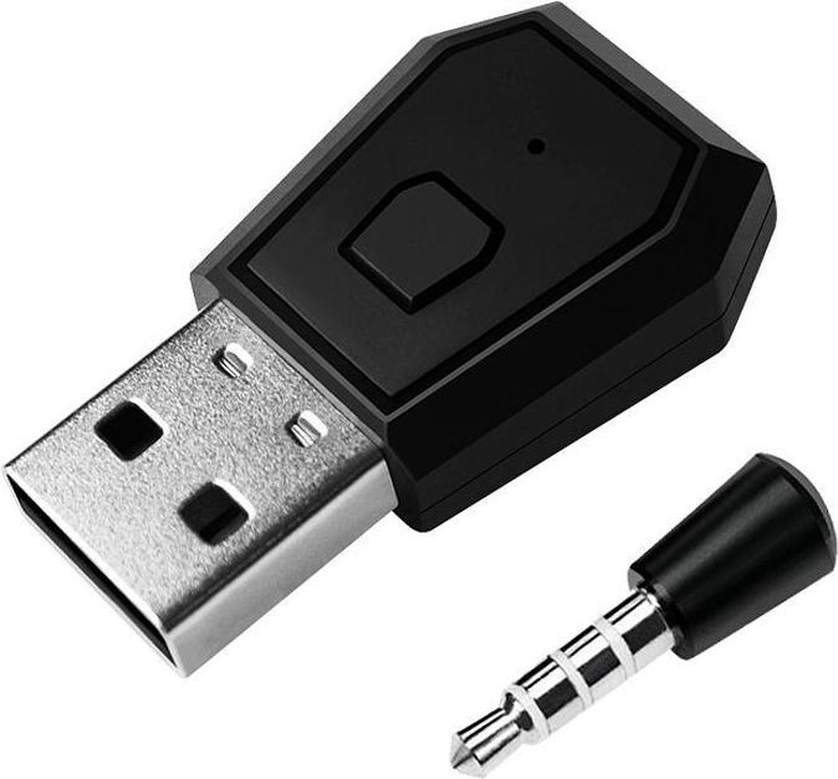 WiseGoods Bluetooth Adapter Geschikt voor PS4 - Mini USB 4.0 Bluetooth Audio Dongle - Draadloze USB-adapter voor Gaming Headset