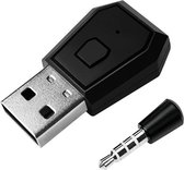 WiseGoods PS4 Bluetooth Adapter - Mini USB 4.0 Bluetooth Audio Dongle - Draadloze USB-adapter voor Gaming Headset