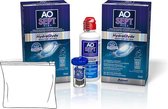 AOSEPT® Plus with HydraGlyde flightpack | lenzenvloeistof | 2x 90ml + 1x zipbag