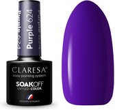 Soak Off UV/LED paarse nr 624 Hybride Vernis