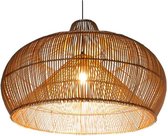 Handgemaakte Exclusieve  Design hanglamp Twisk Naturel Rotan lamp woonkamer Slaapkamer Ø 70 cm