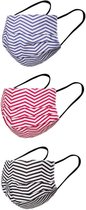 Pussy Deluxe Masker Matterhorn 3 Pack Mondkapje Multicolours