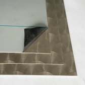 RVS Zondessin plaat 300mm x 300mm Dikte 1mm