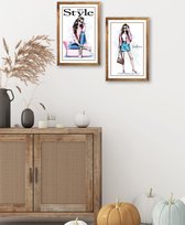 My Style Fashion Hout Poster 2 stuks  3