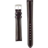 Morellato Horlogebandje - Morellato horlogeband U3475 Elite - leer - Bruin - bandbreedte 16.00 mm