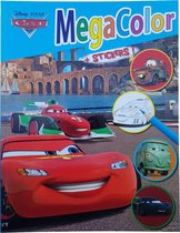 Disney's Cars "Lightning McQueen & Francesco" Kleurboek +/- 120 kleurplaten + Stickers
