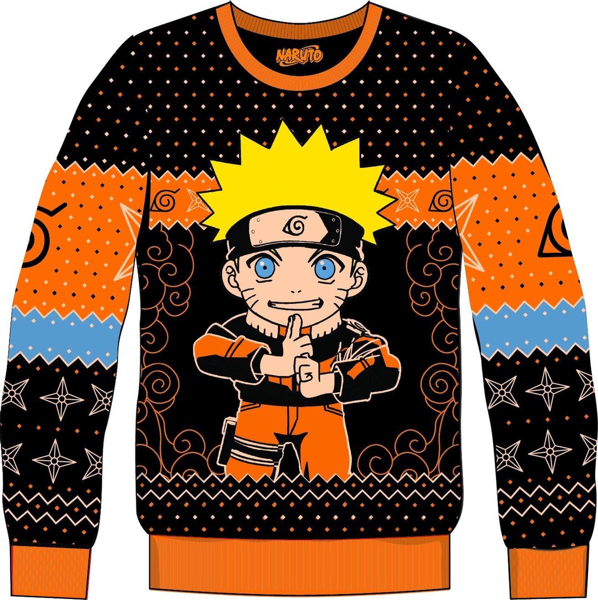 Naruto - Christmas Sweater - Kage Bunshin No Jutsu - 8 years