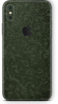 iPhone X Skin Camouflage Groen - 3M Sticker