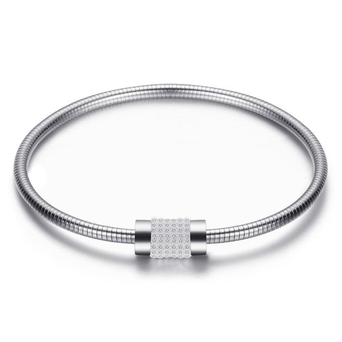 Amodi® Jewellery - Zirkonia Armband - Zilverkleurig