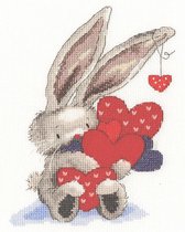 Borduurpakket Bebunni - Whole Lot of Love- Bothy Threads