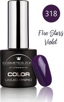 Cosmetics Zone UV/LED Gellak Five Stars Violet 318