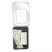 Zilveren bouw fidget magneten 63pcs/box 5mm