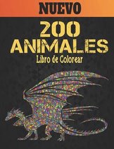 200 Animales Libro de Colorear