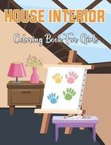 House Interior Coloring Book For Girls