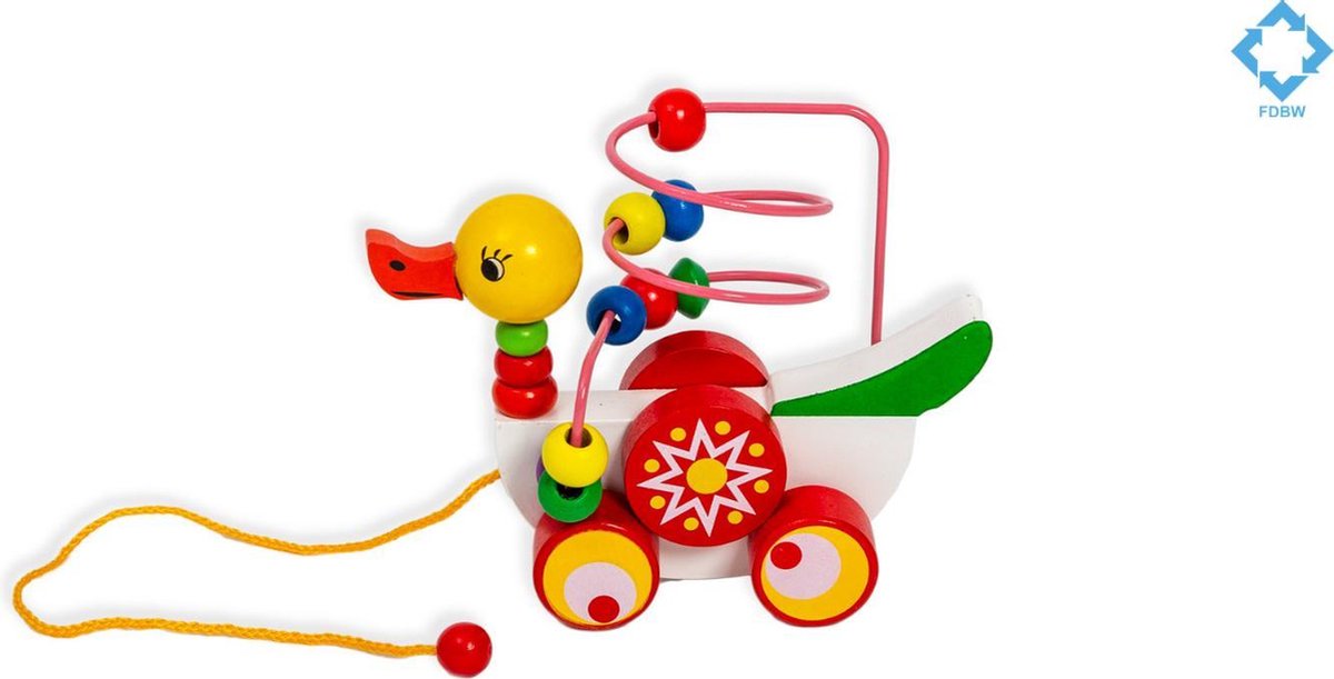 Speelgoed 1 jaar - Trekdier Speelgoed Hout kinderen | Games | bol.com