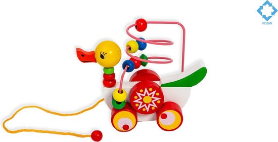 Speelgoed 1 jaar - Trekdier Speelgoed Hout kinderen - 